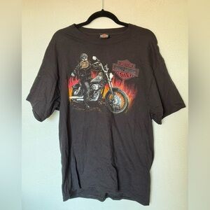 Harley-Davidson Black Graphic T-Shirt for Men size M